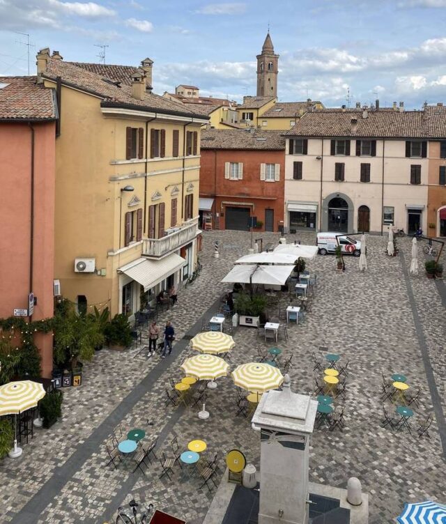 Il centro storico di Cesena (Emilia Romagna) fipe