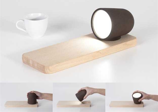 Salone del mobile: premio alla lampada fatta con i fondi del caffè