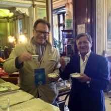 Antonio Sergio del Gran caffè Gambrinus di Napoli