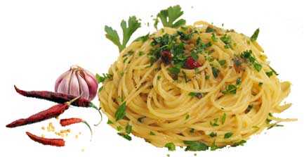 spaghetti aglio olio peperoncino