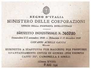 GIOVANNI ACHILLE GAGGIA - Così rivoluzionò il modo di estrarre il caffè