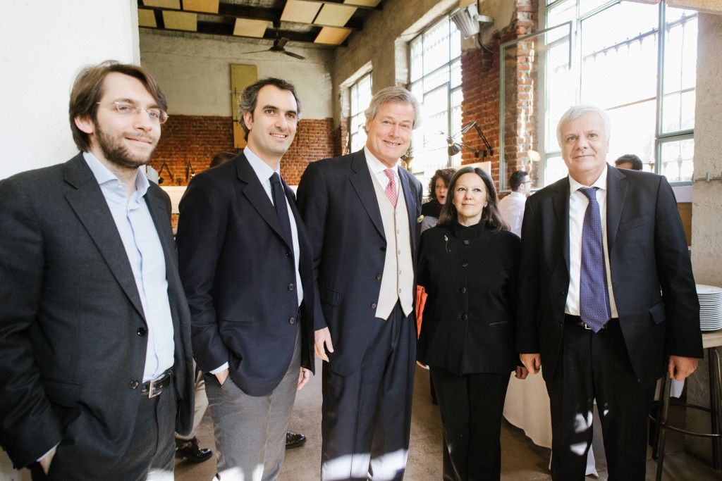 Gunter Pauli e Marco lavazza Catia Bastioli