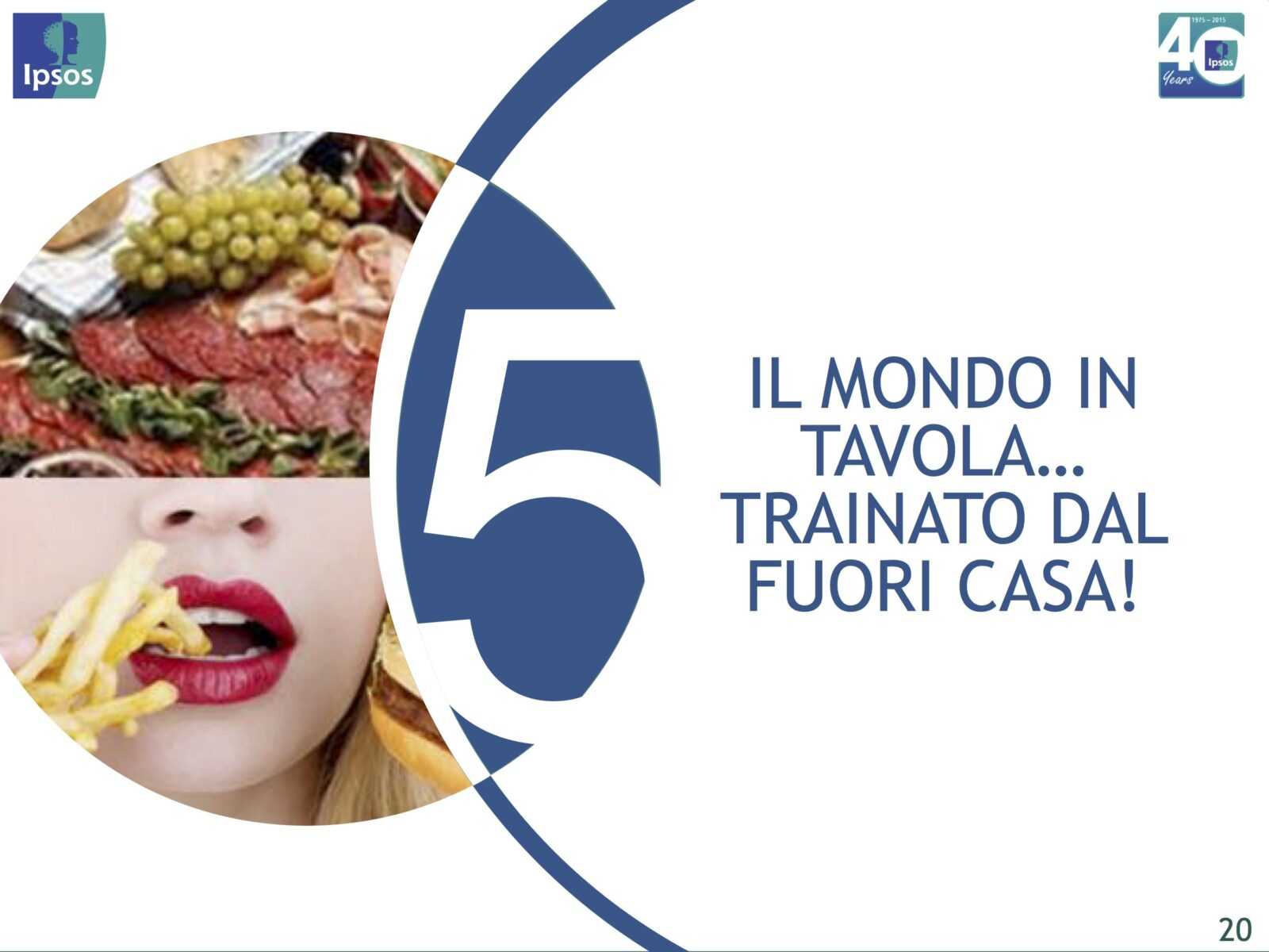 tendenze nel cibo italia resto del mondo ipsos tuttofood
