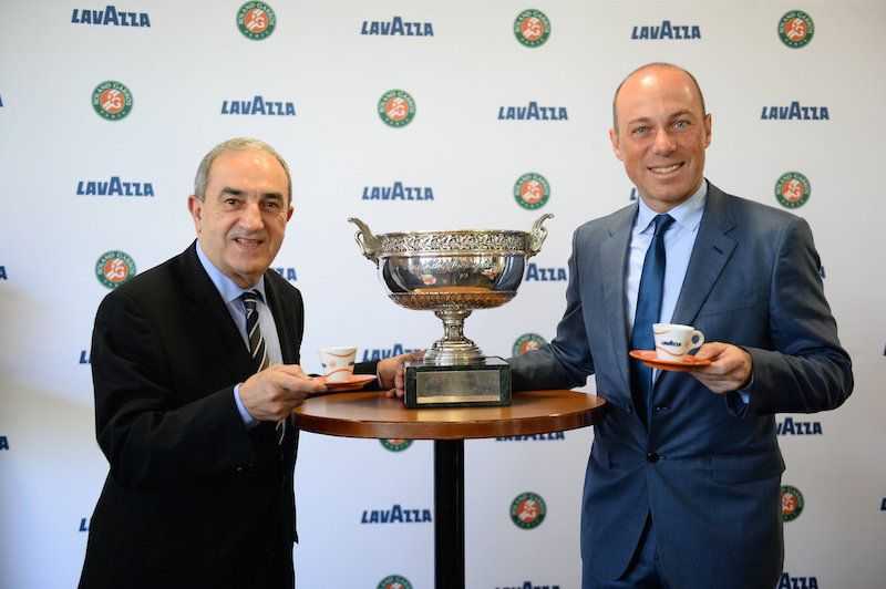 Giuseppe lavazza Roland Garros