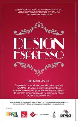 design espresso mumac brasile