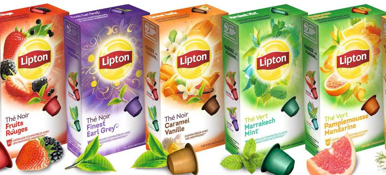 lipton tea nespresso compatibili