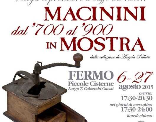 Mostra macinini fermo ancona