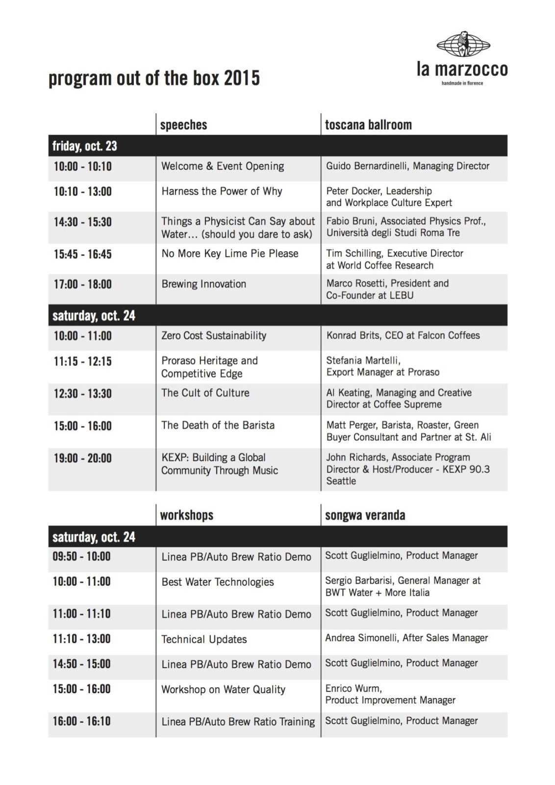 programma out of the box