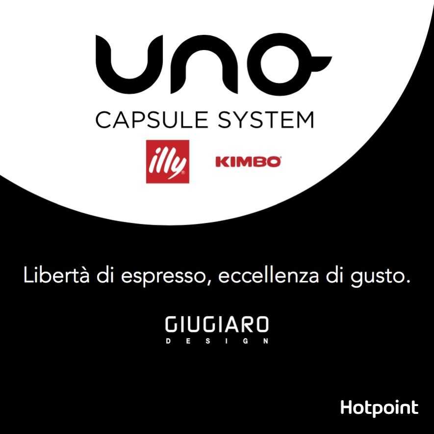 Giugiaro Design per illycaffè-Kimbo capsule Uno System