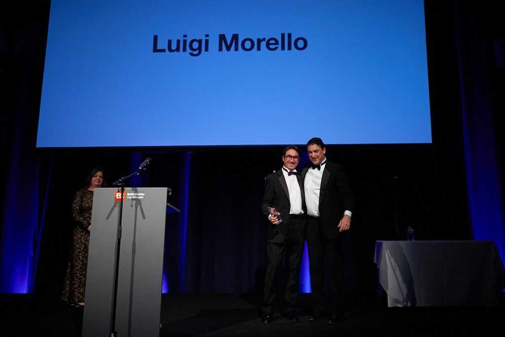 luigi Morello (Gruppo Cimbali) e Nuova Simonelli premiati agli European Coffee Awards