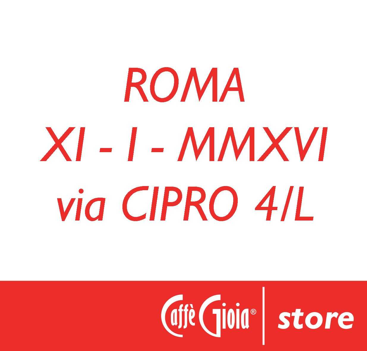 store caffè gioia roma