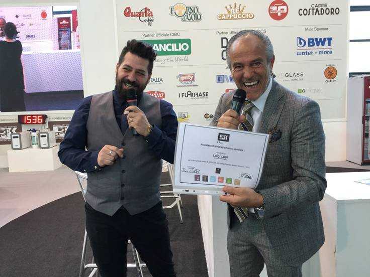 Luigi Lupi davide Cobelli premio Trainer dell'anno