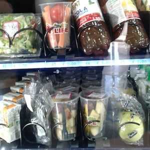 vending con frutta e verdura