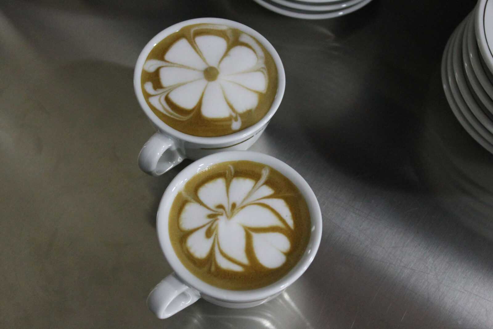 cappuccino latte art