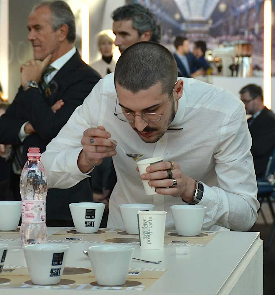 Lorenzo Sordini finalista cup tasting