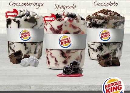 nuovi gelati Burger King