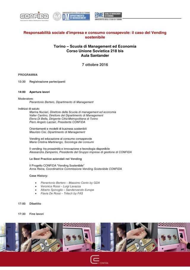 programma responsabilità sociale di impresa