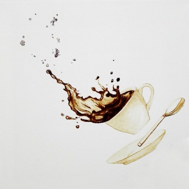 Martina Lupi arte con il caffè