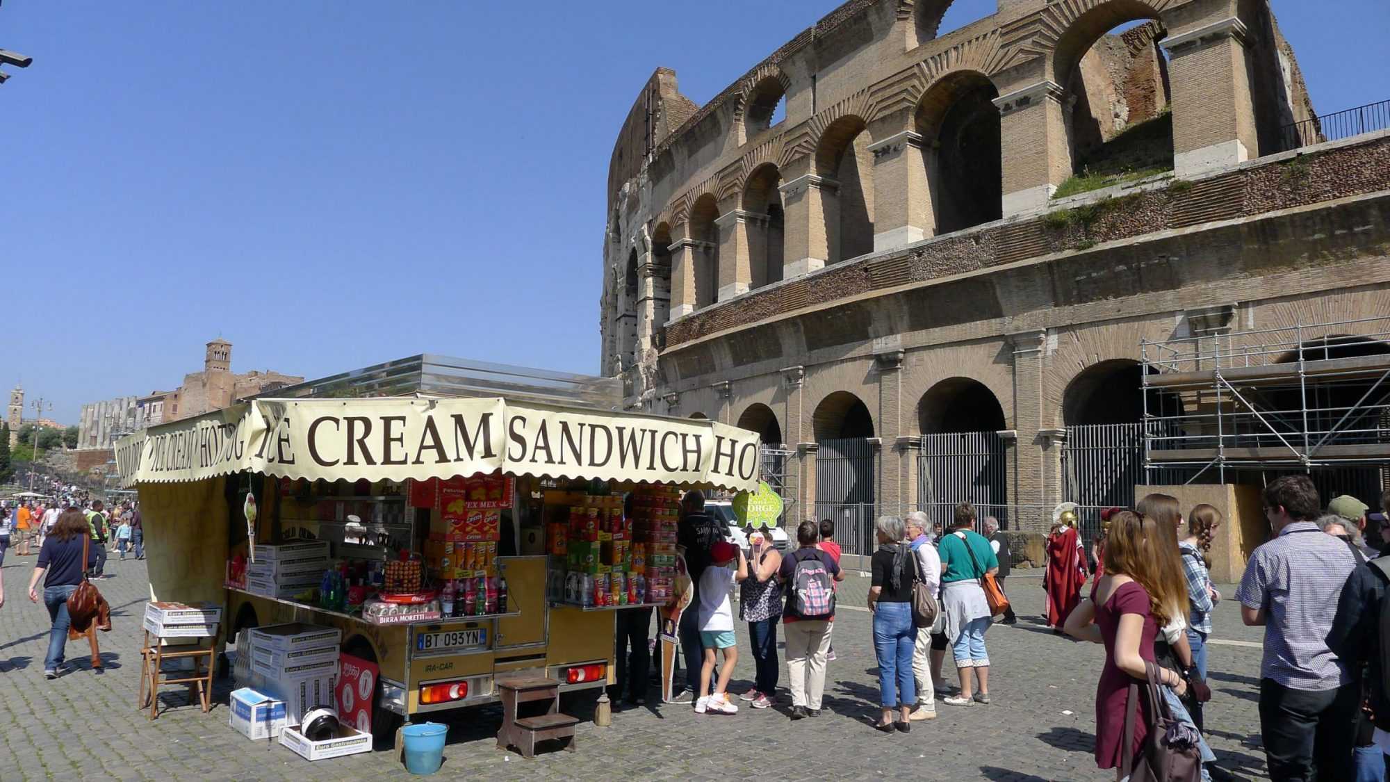 ambulanti Roma Colosseo