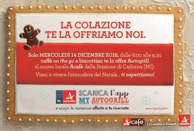 a café autogrill dicembre