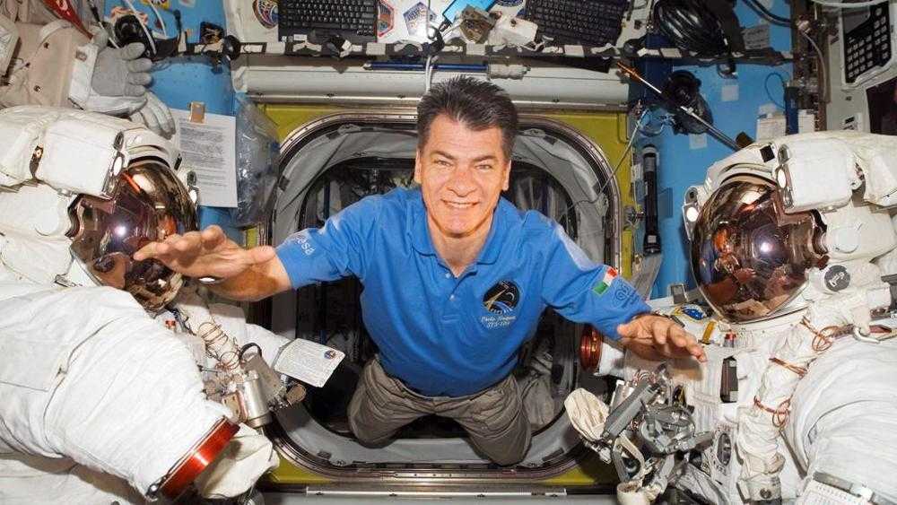 Paolo Nespoli nello spazio