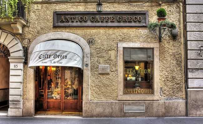 caffè greco roma