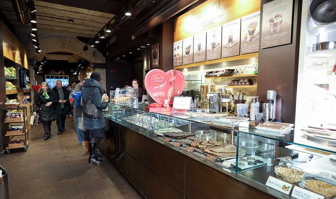 Lindt shop apre a Roma