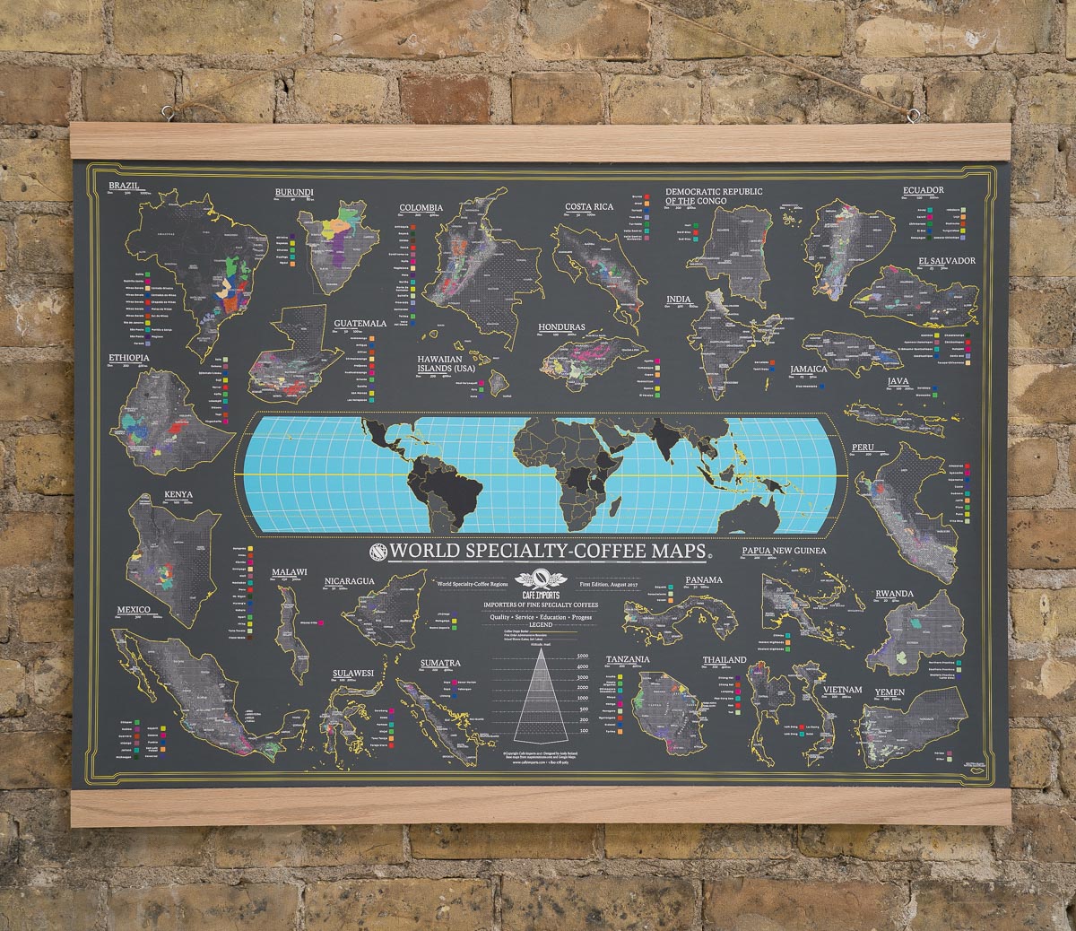 World Specialty Coffee Map