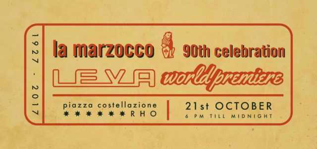 La Marzocco 18 ottobre