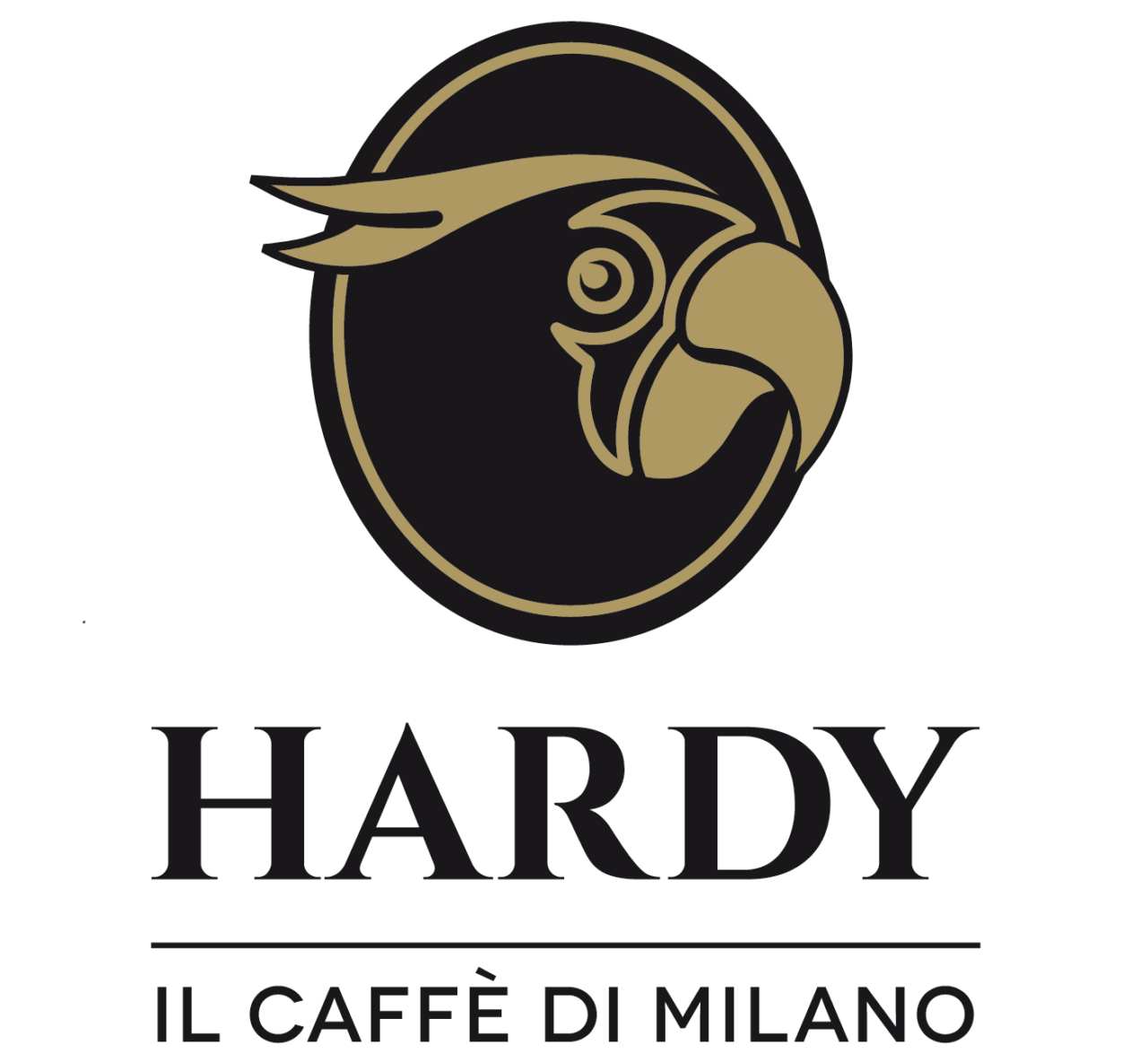 Il logo completo di Caffè Hardy