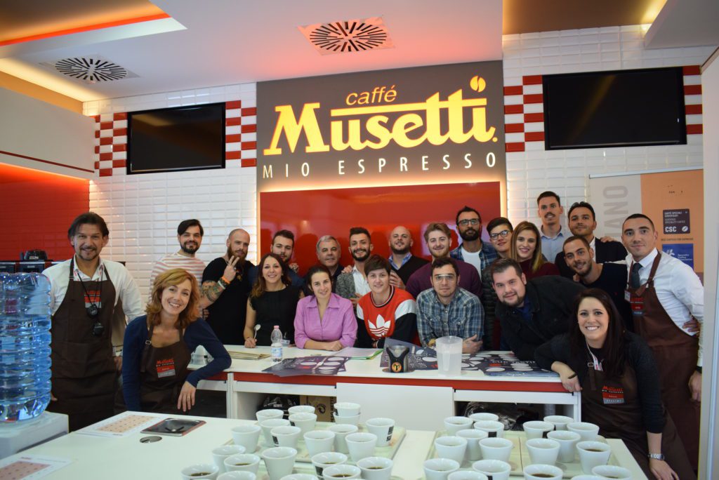 cup tasting musetti caffè