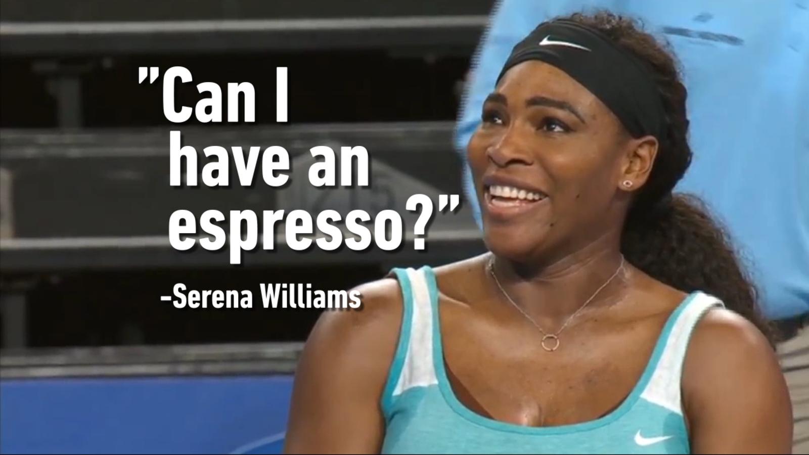 World tennis day Serena Williams incontro Flavia pennetta chiese un espresso