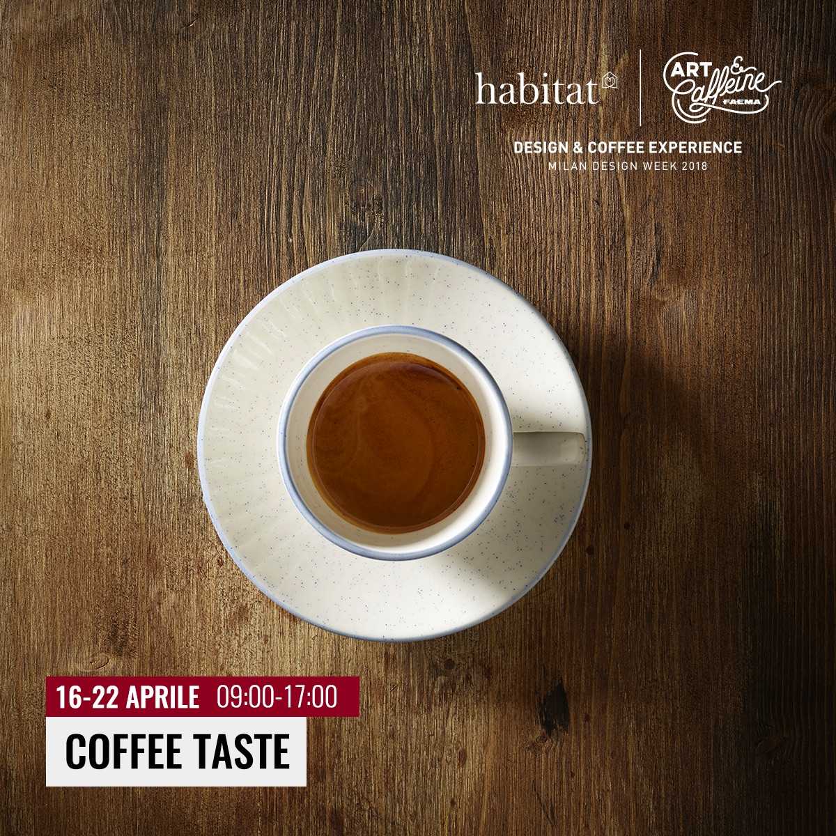 Art & Caffeine 2018 presentazione coffee taste