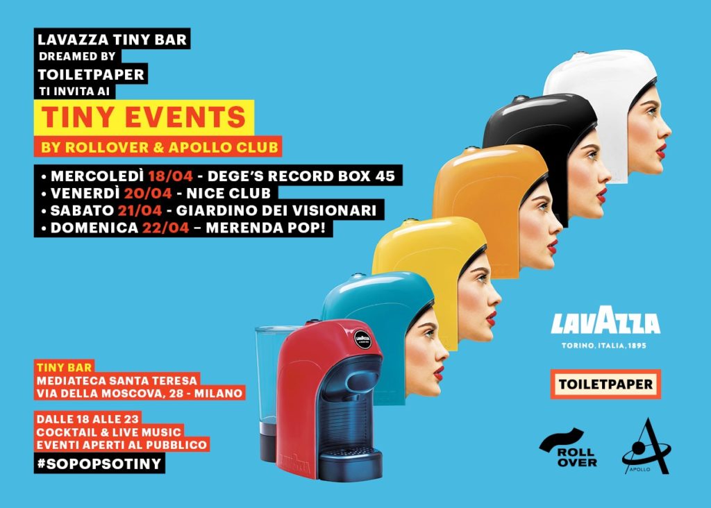 Palinsesto Eventi Lavazza Tiny Drinks