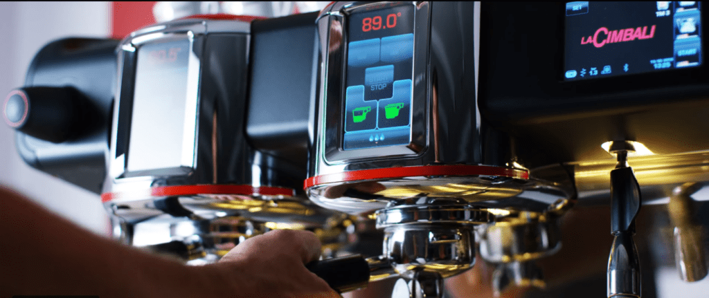 Barista drive System sulla macchina La Cimbali M100í