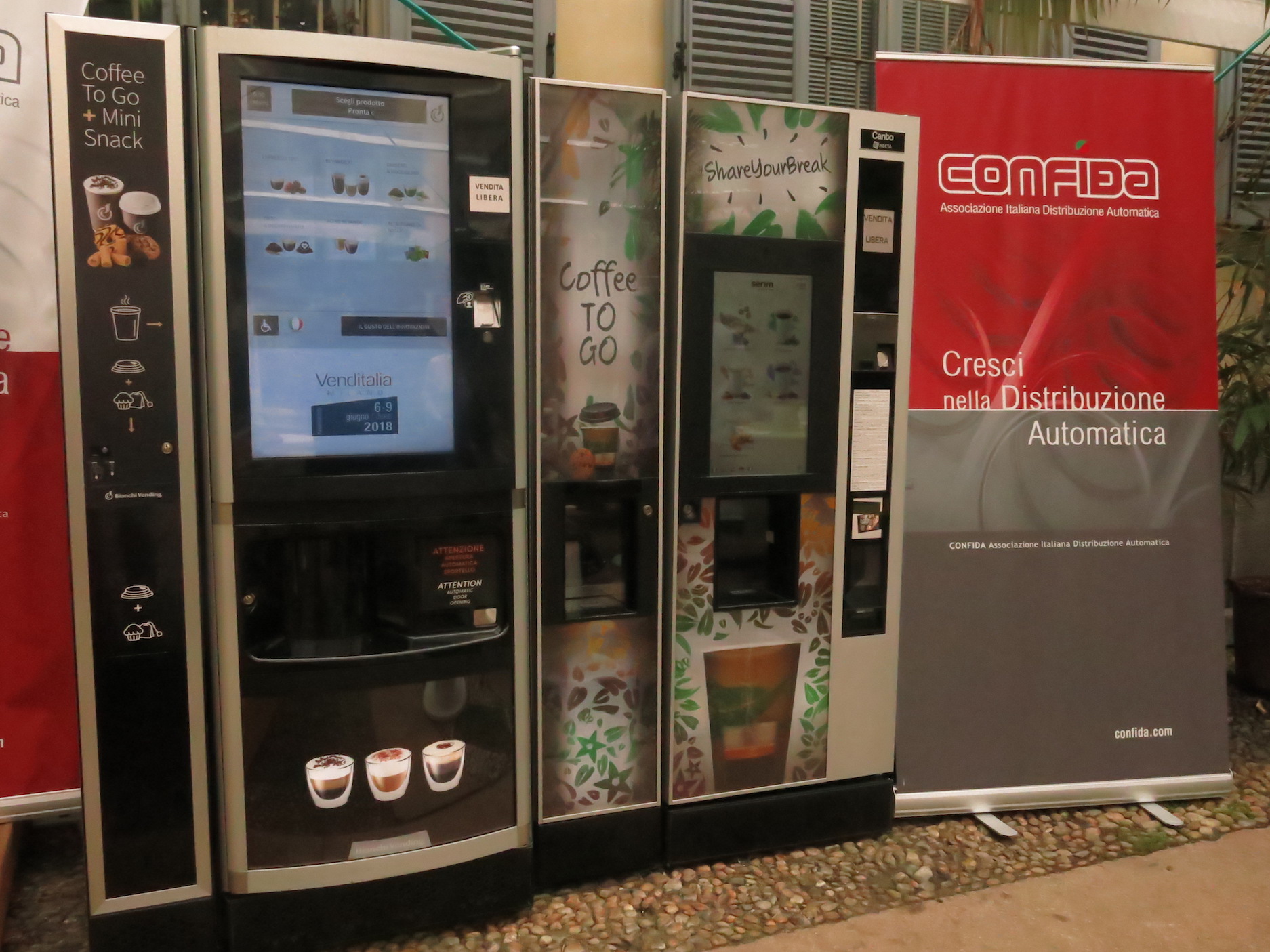 distributore automatico vending