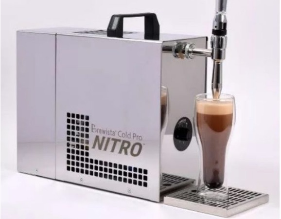 La macchina del caffè nitro cold brew proposta da Francesco Sanapo