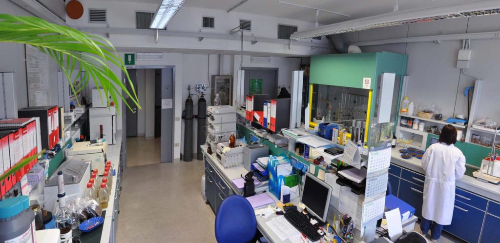 L'interno del Demus lab di Trieste accreditato per le analisi dell'acrilammide