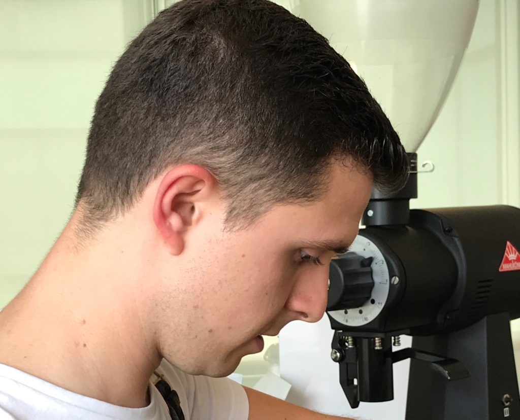 Davide Cavaglieri durante la preparazione al Mondiale WBC di Amsterdam