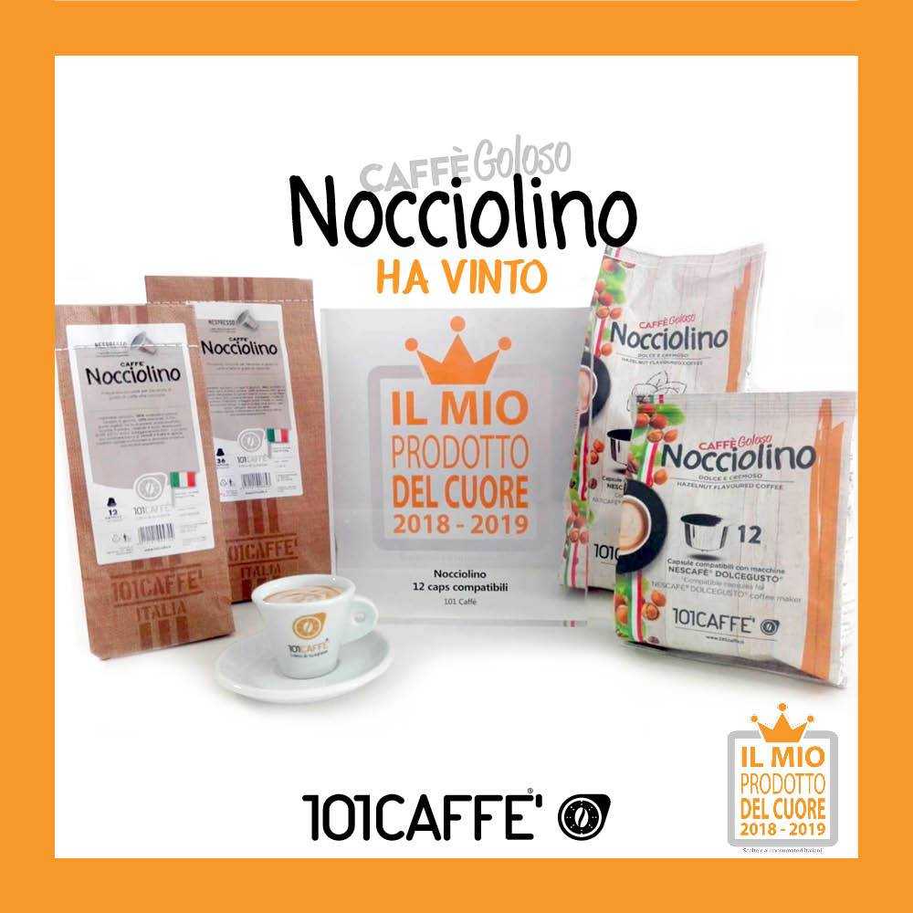 La premiazione del concorso il mio prodotto del cuore indetto da Largo Consumo e vinto da 101 caffè