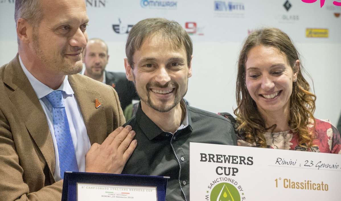 Premiazione Campione Brewers Cup Alessandro Galtieri (photo SIGEP)