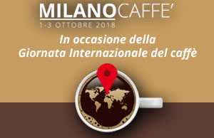 La locandina di MilanoCaffè-MilanCoffee 2018 in formato orizzontale