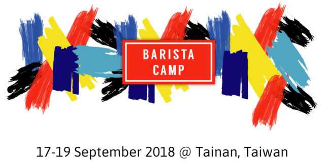 Edo barista per barista camp a Taiwan