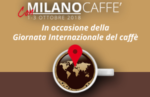 La locandina ufficiale di Con MilanoCaffè destina a eventi in tutta italia