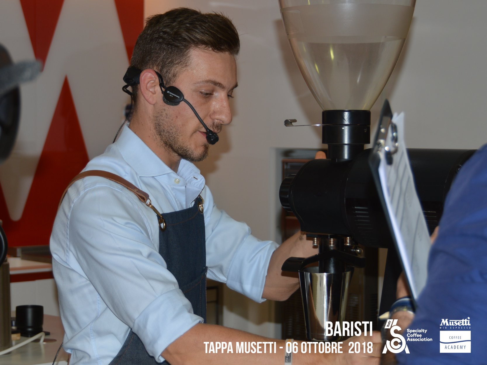 Giacomo Vannelli ha vinto la selezione per la finale di Rimini disputata alla Musetti coffee academy di Pontenure (Piacenza)