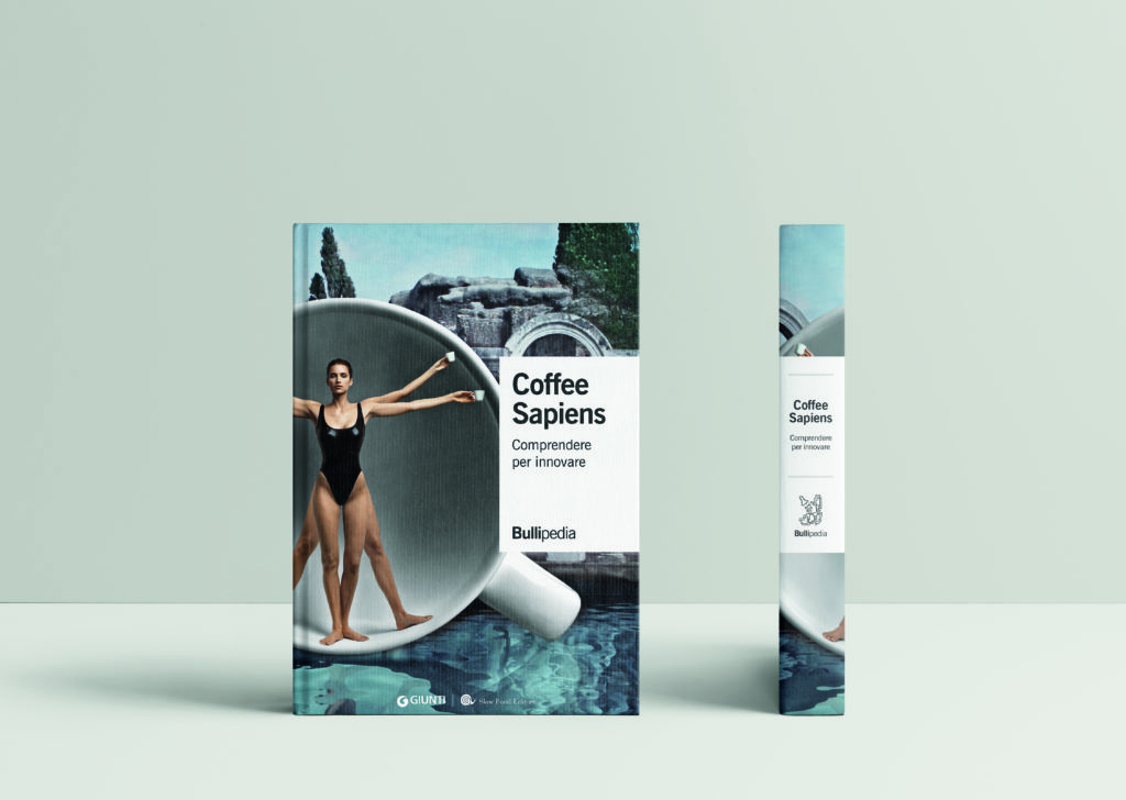 La copertina del libro Coffee sapiens che fa parte della biblioteca di Bullipedia di cui è artefice Ferran Adrià