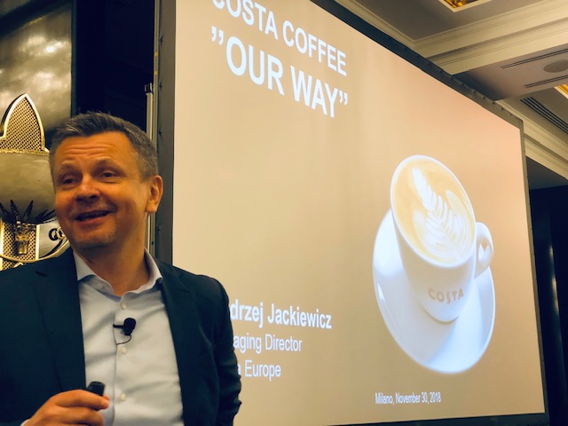 Andrzej Jackiewiczi Costa Europe del gruppo Costa Coffee