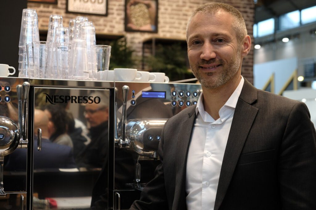 Massimiliano Marchesi brand ambassador Nespresso