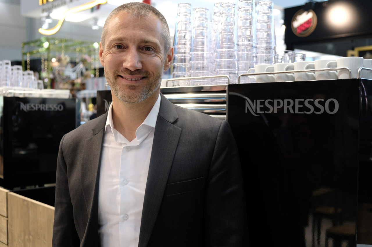 Massimiliano Marchesi brand ambassador Nespresso