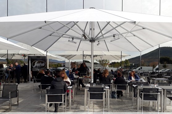 Segafredo Zanetti L'esterno della nuova caffetteria